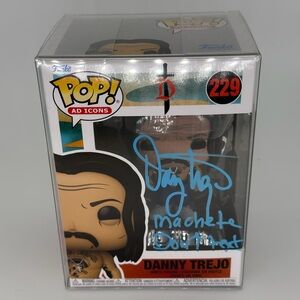 Funko Pop! Collectible Figures Danny Trejo #229 Signed With Authentication